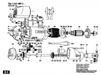 Bosch 0 601 460 003  Thread Cutter 220 V / Eu Spare Parts